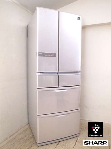 冷凍 冷蔵庫 シャープ SHARP SJ-XF44X 6ドア 大容量 440L プラズマ