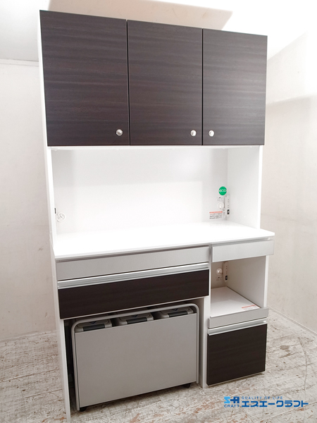 エスエークラフト キッチンボード 食器棚 - 収納家具